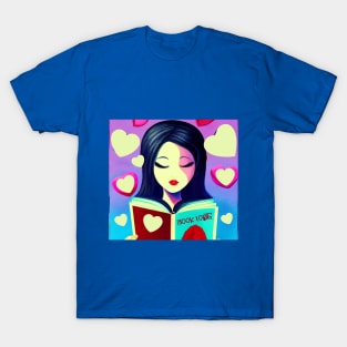 Book Love Valentine T-Shirt